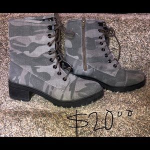 Steve madden combat boots